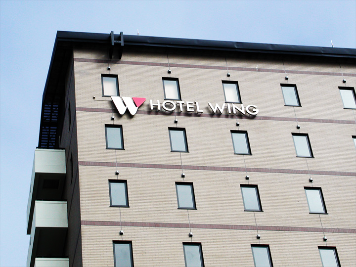 HOTEL WING　LEDバックライト　施工実績2